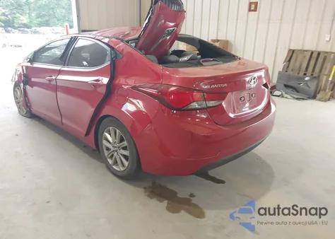 2015 Hyundai Elantra Se (Ulsan Plant) z USA, uszkodzony, nr VIN KMHDH4AE9FU419229